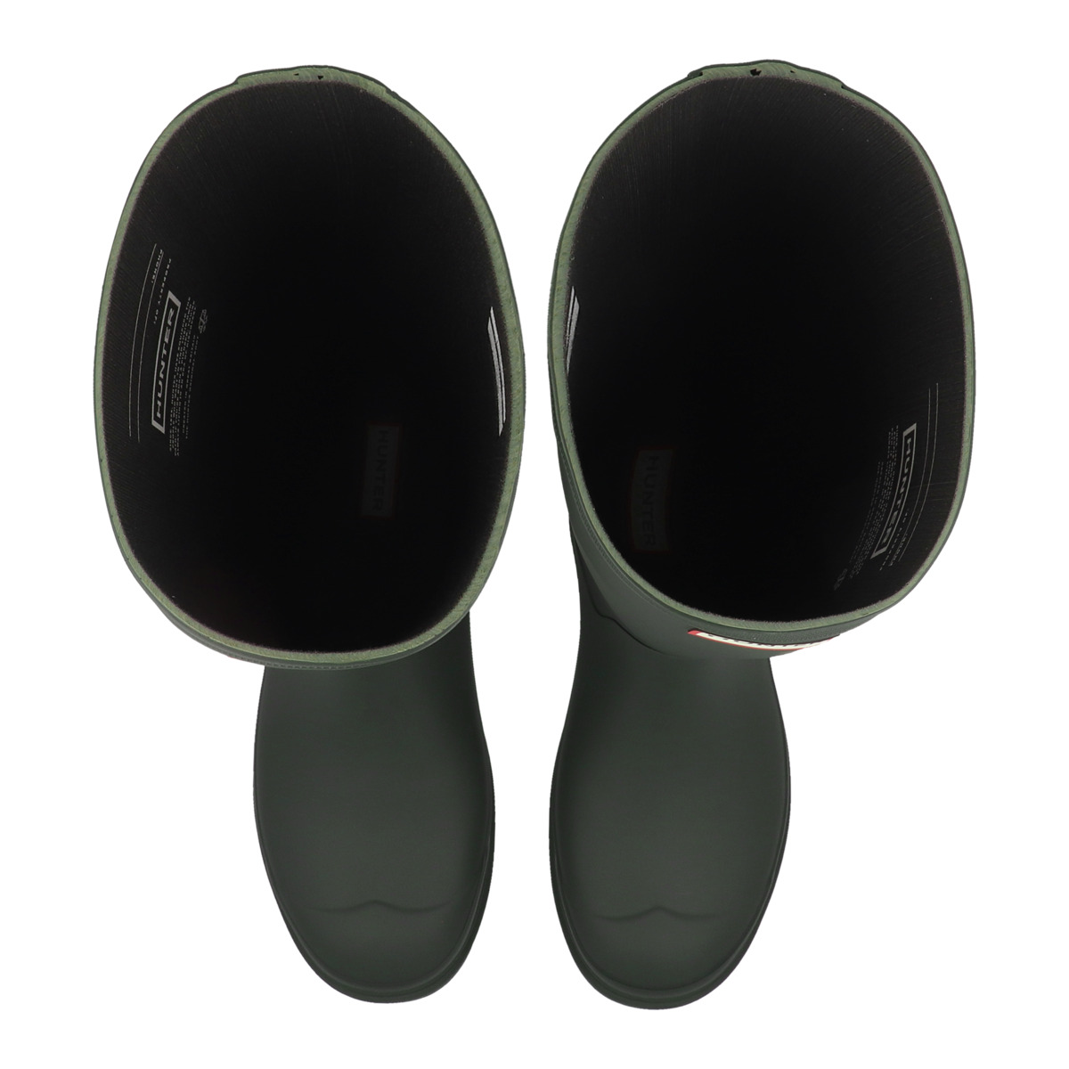 Hunter Unisex Downpour Tall Boot Gummistiefel dunkelgruen