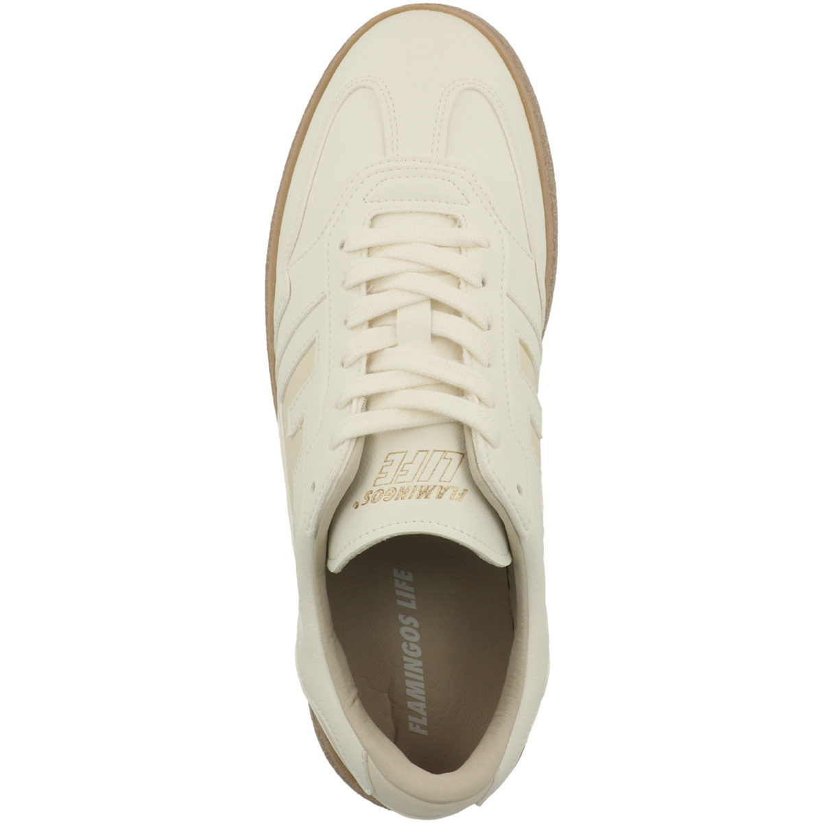 Flamingos Life Burela Bold Sneaker low creme