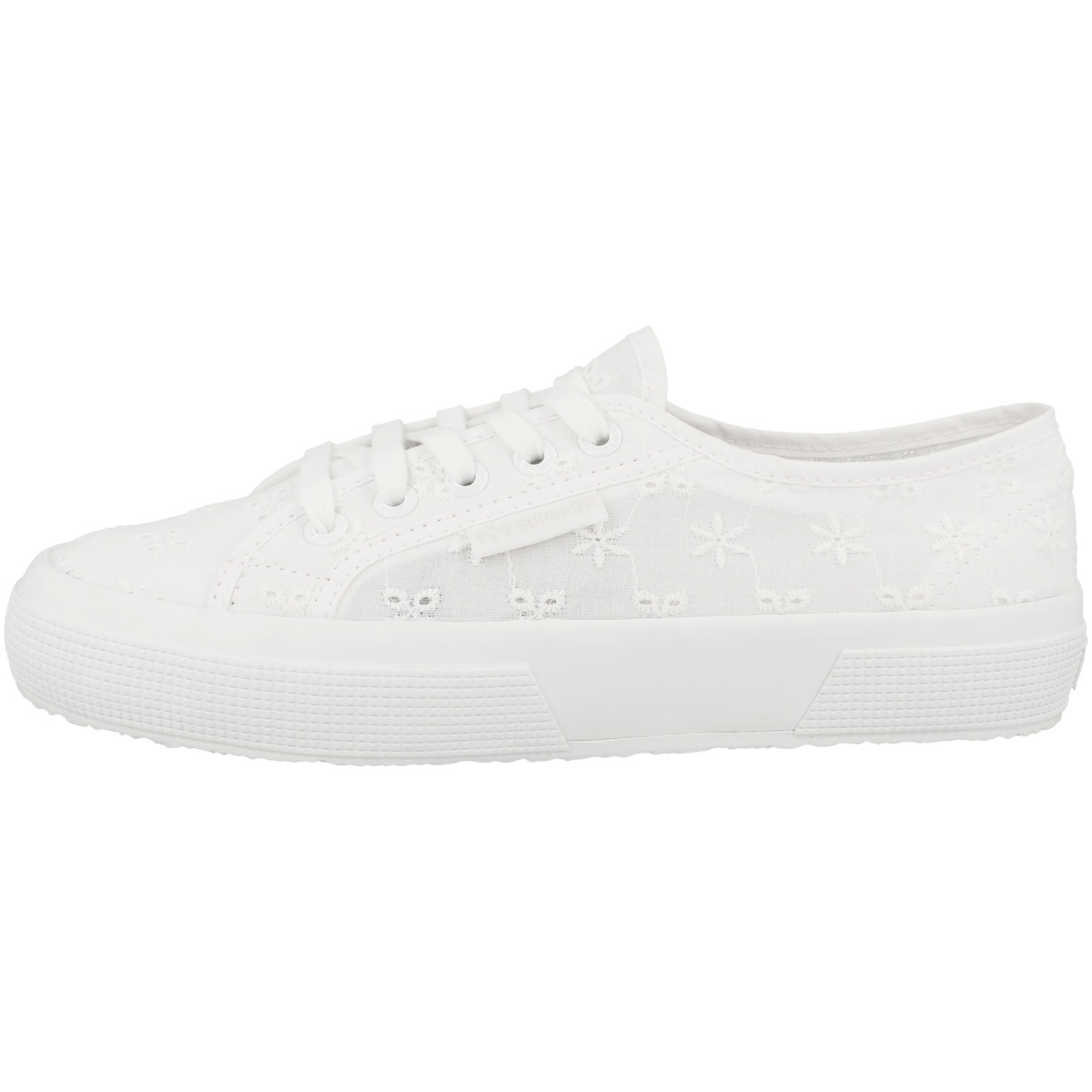 Superga 2750 Flower Sangallo Sneaker weiss