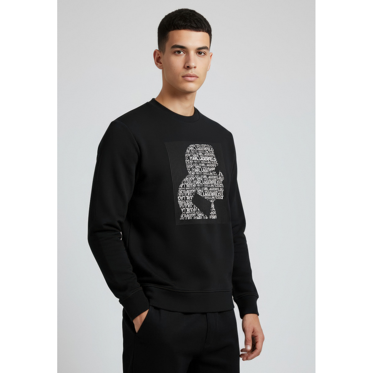 KARL LAGERFELD 705074 Pullover schwarz