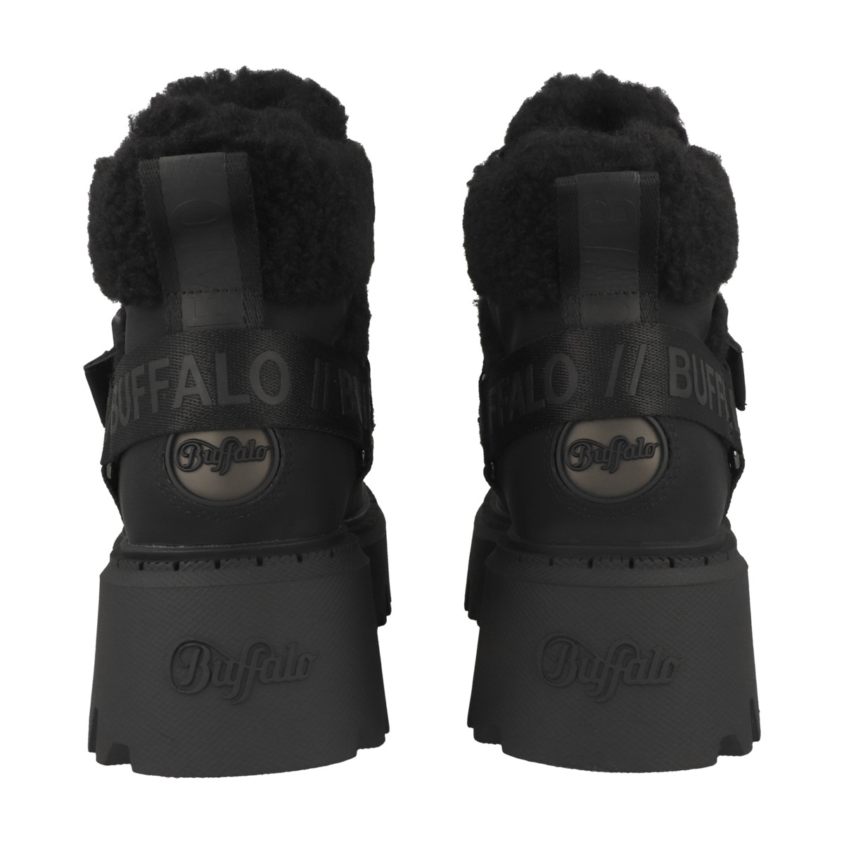 Buffalo Aspen Com Mid Warm Boots schwarz