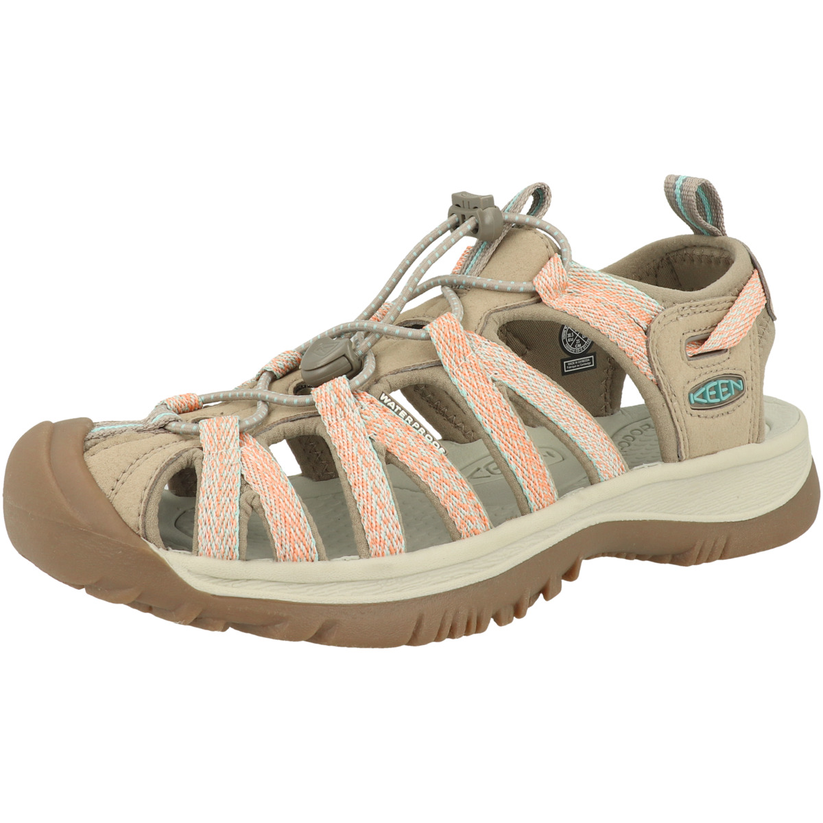 Keen Whisper Sandale beige