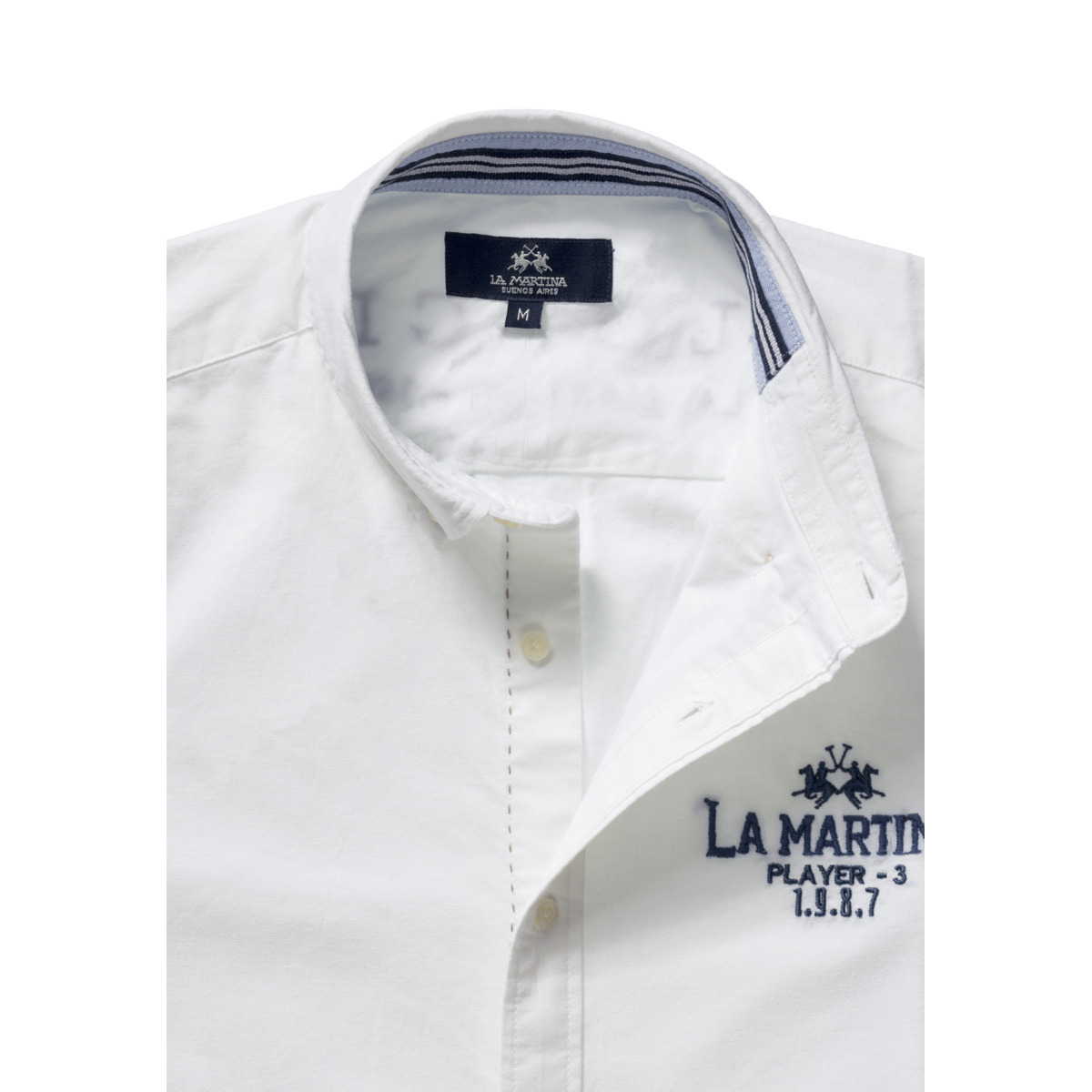 La Martina MBC600 Hemd weiss