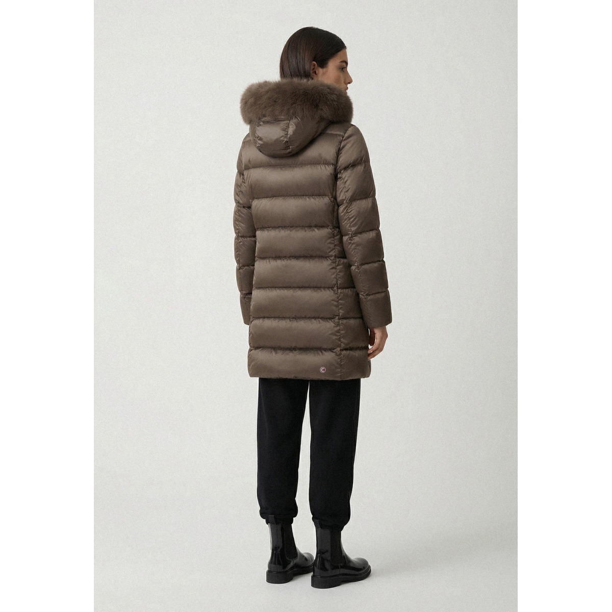 Colmar 2221E Daunenmantel braun
