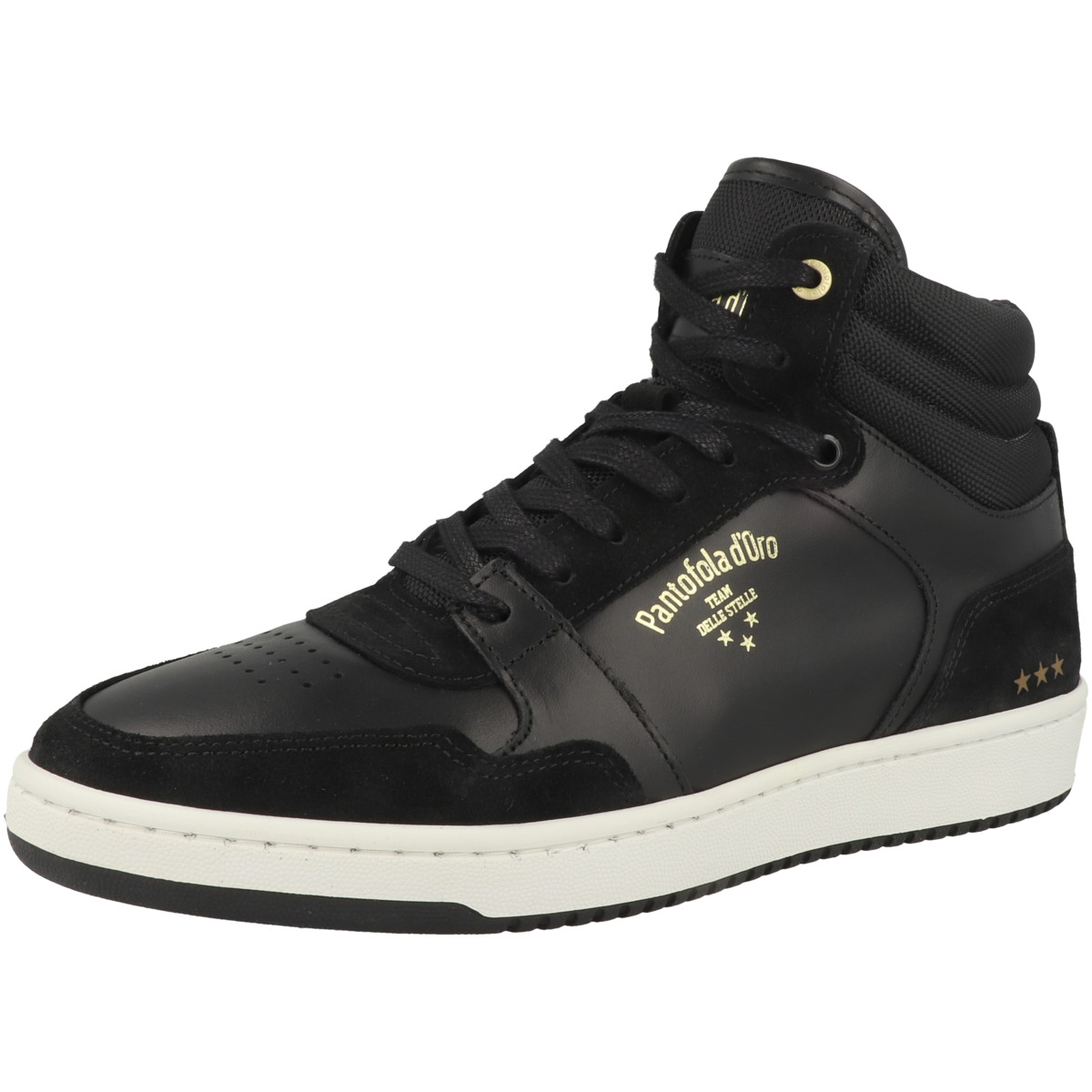 Pantofola d Oro Sirolo Mid Sneaker schwarz