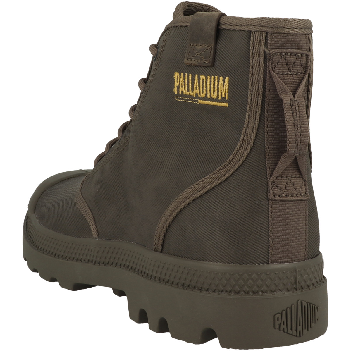 Palladium Pampa Hi Coated Boots dunkelbraun