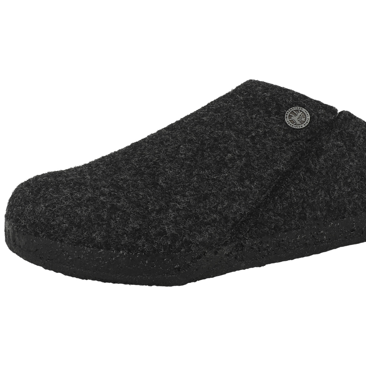 Birkenstock Zermatt Shearling Filz Clogs normal dunkelgrau