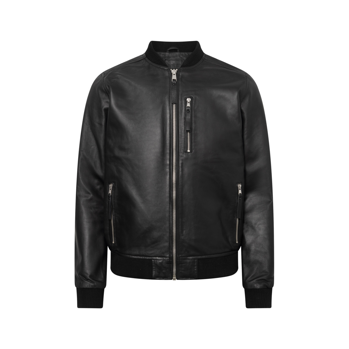 Bolongaro Trevor Lerwick Bomber Lederjacke schwarz
