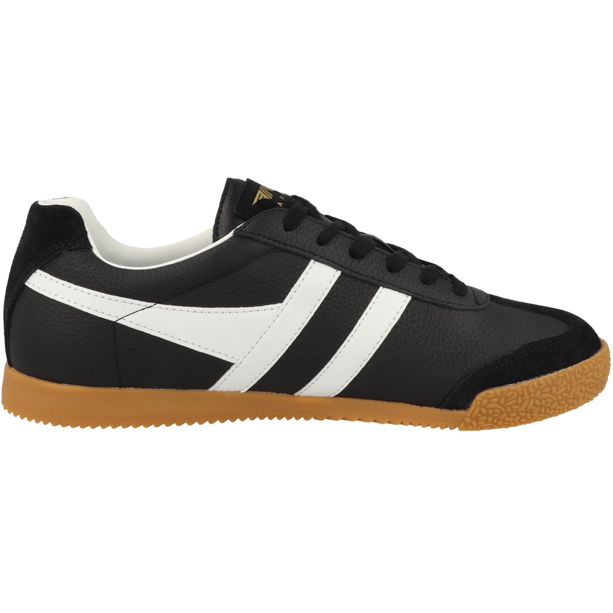 Gola Harrier Leather Sneaker low schwarz