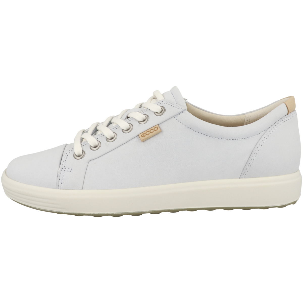Ecco Soft 7 W Schnürschuhe hellblau