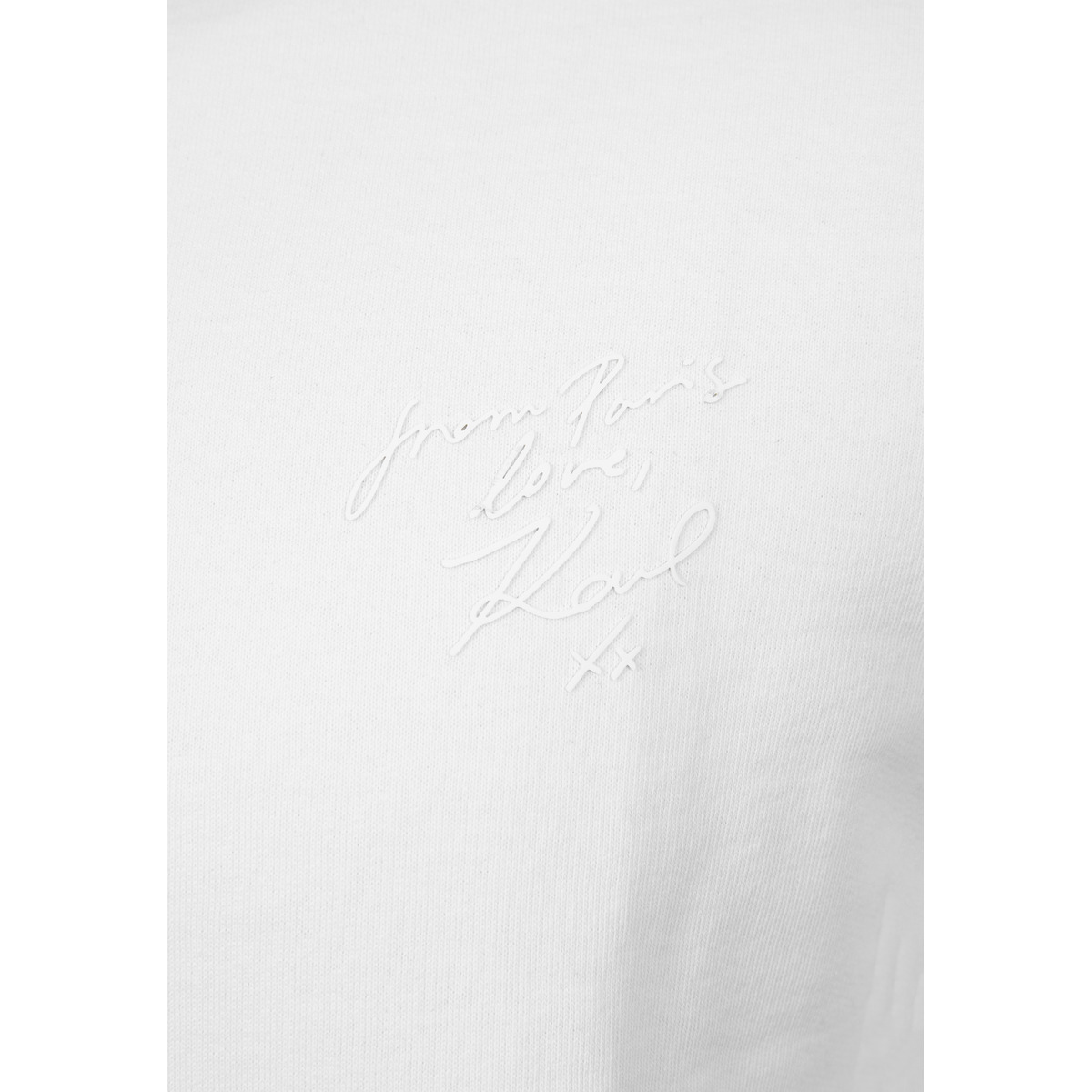 KARL LAGERFELD 705422 Sweatshirt weiss