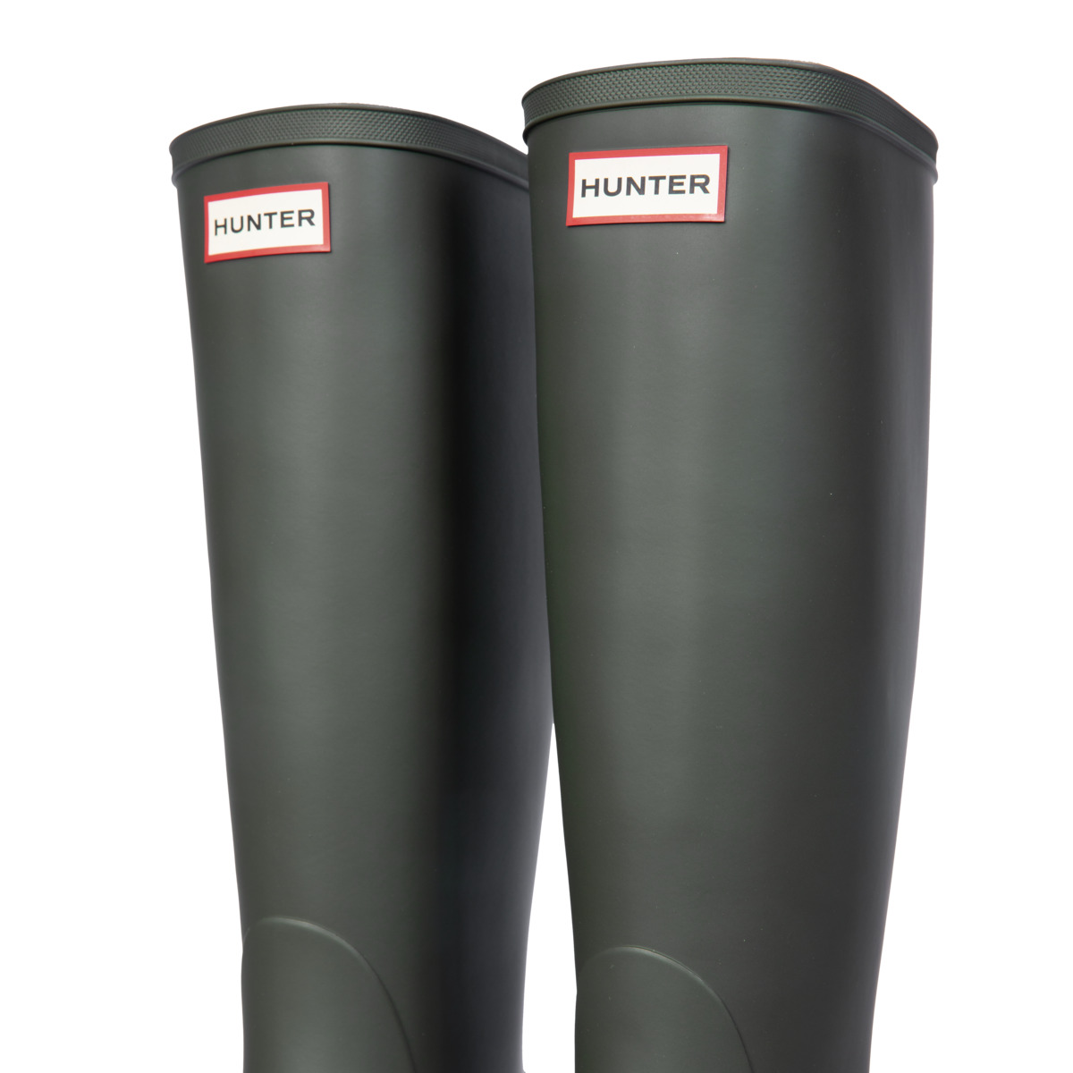 Hunter Unisex Downpour Tall Boot Gummistiefel dunkelgruen