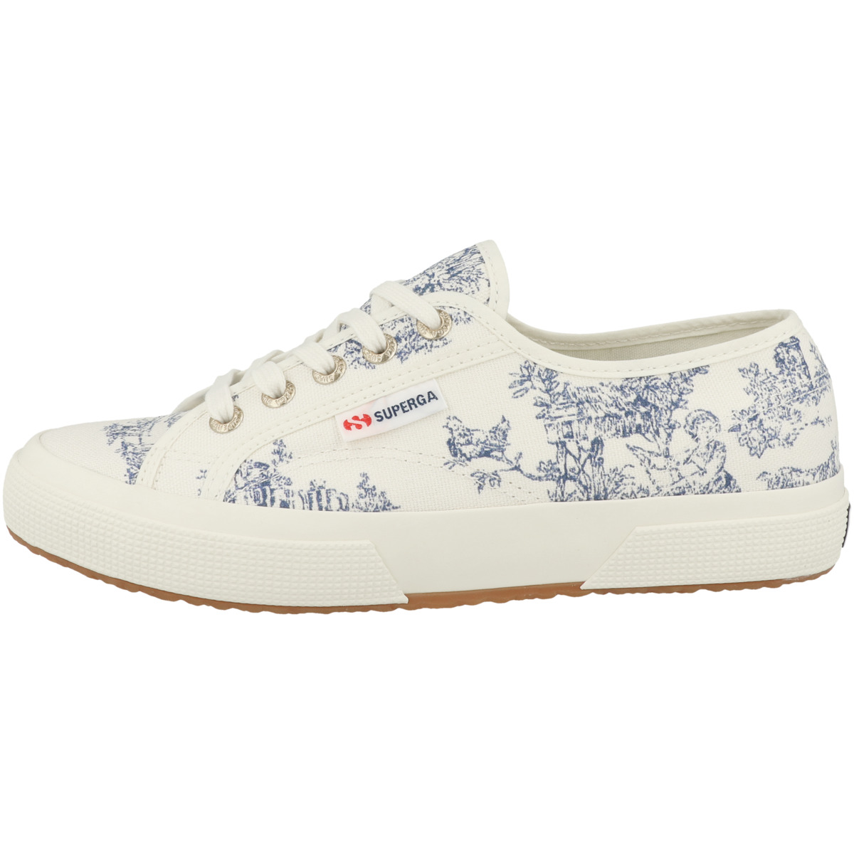Superga 2750 Toile De Jouy Sneaker low blau/weiss