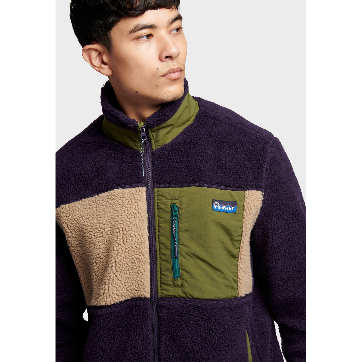 Penfield Mattawa Jacket Fleecejacke lila