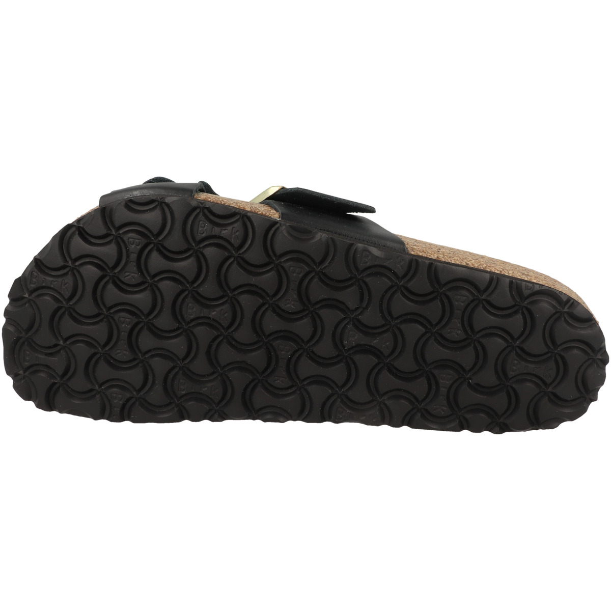 Birkenstock Siena Flower Naturleder Sandale normal schwarz