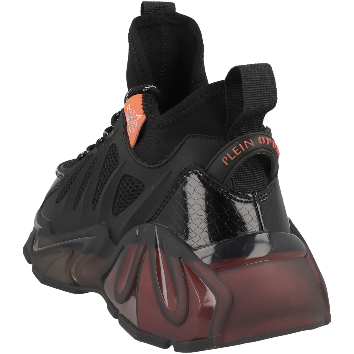 PLEIN SPORT The Flame Gen.X.02 Tiger Sneaker low schwarz