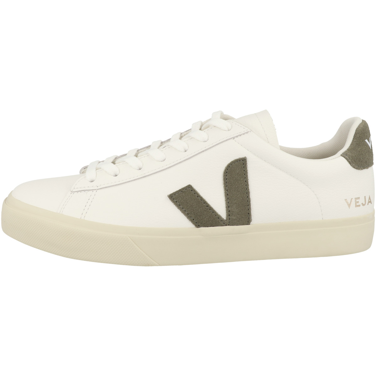 VEJA Campo Chromefree Leather Sneaker low weiss
