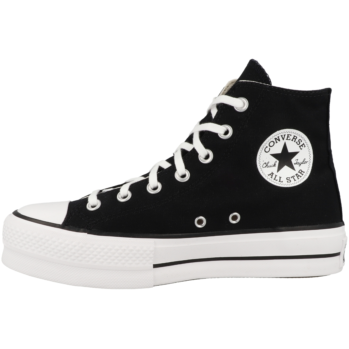 Converse Chuck Taylor All Star Canvas Platform High Sneaker schwarz Converse Chuck Taylor All Star Canvas Platform High Sneaker schwarz
