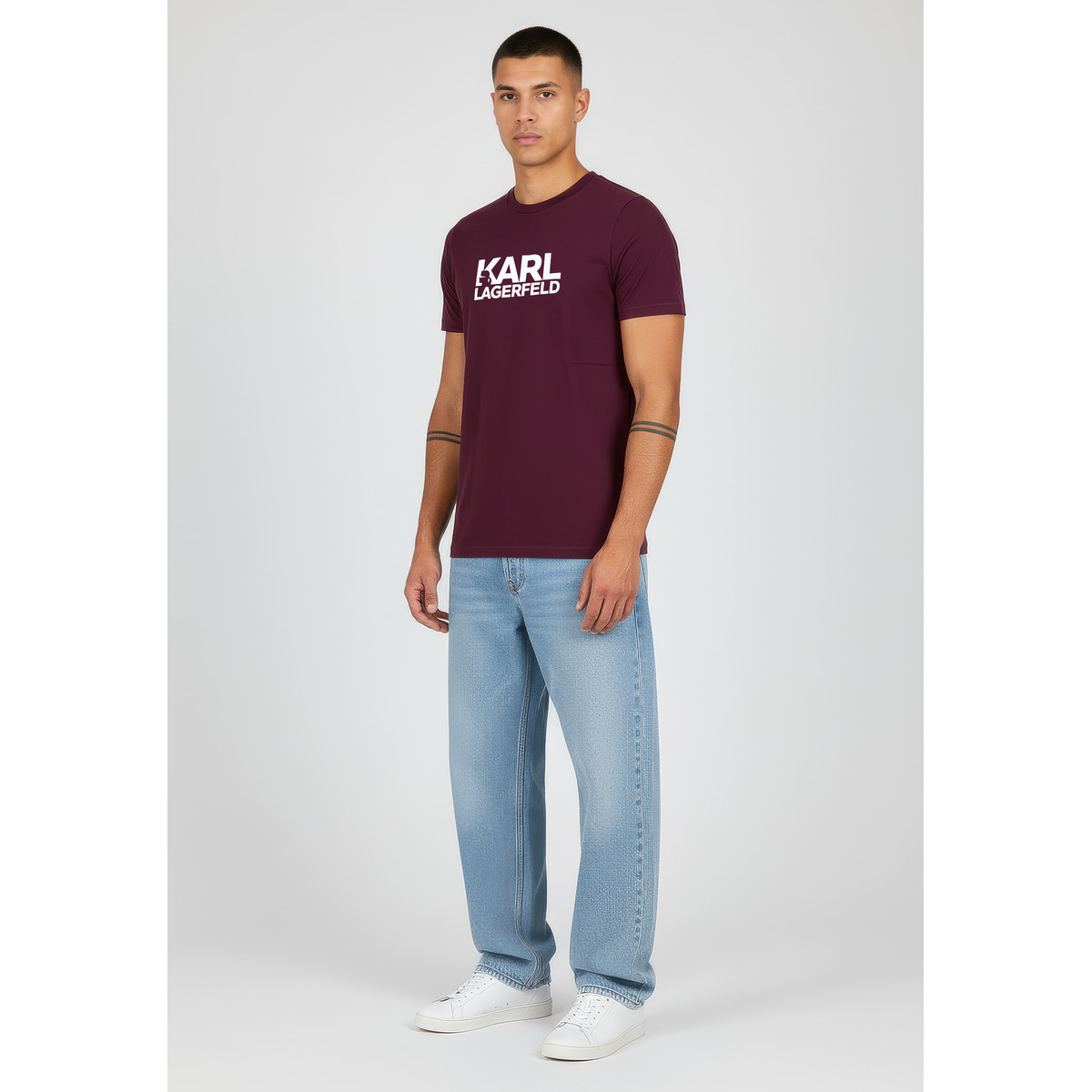 KARL LAGERFELD 755087 T-Shirt bordeaux