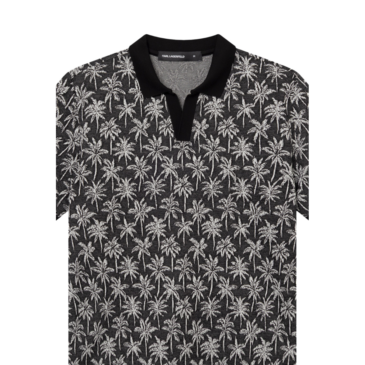 KARL LAGERFELD 745007 Poloshirt schwarz