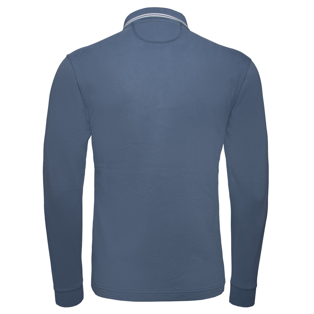 La Martina XMP307 Poloshirt LS hellblau