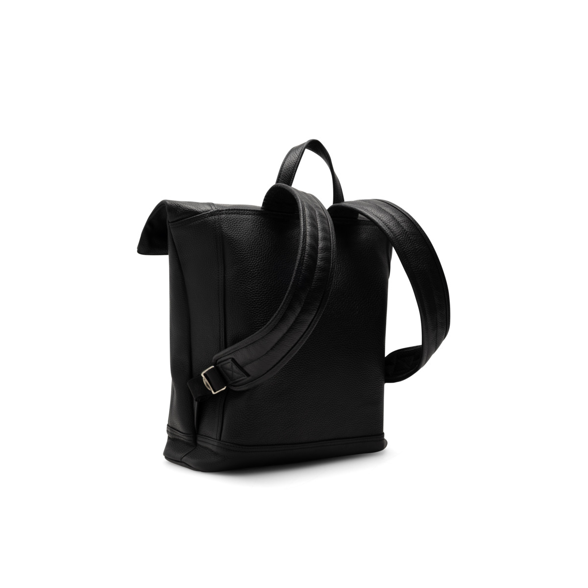 Bolongaro Trevor Acton Backpack Lederrucksack schwarz