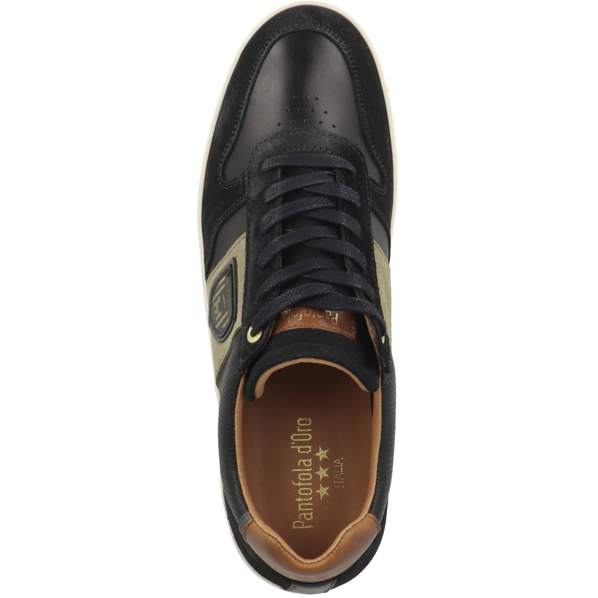 Pantofola d Oro Palermo Uomo Low Sneaker schwarz Pantofola d Oro Palermo Uomo Low Sneaker schwarz
