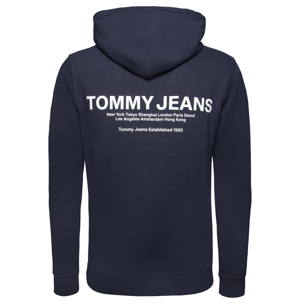 Tommy Hilfiger Tommy Jeans Essential Graphic Kapuzenpullover dunkelblau Tommy Hilfiger Tommy Jeans Essential Graphic Kapuzenpullover dunkelblau
