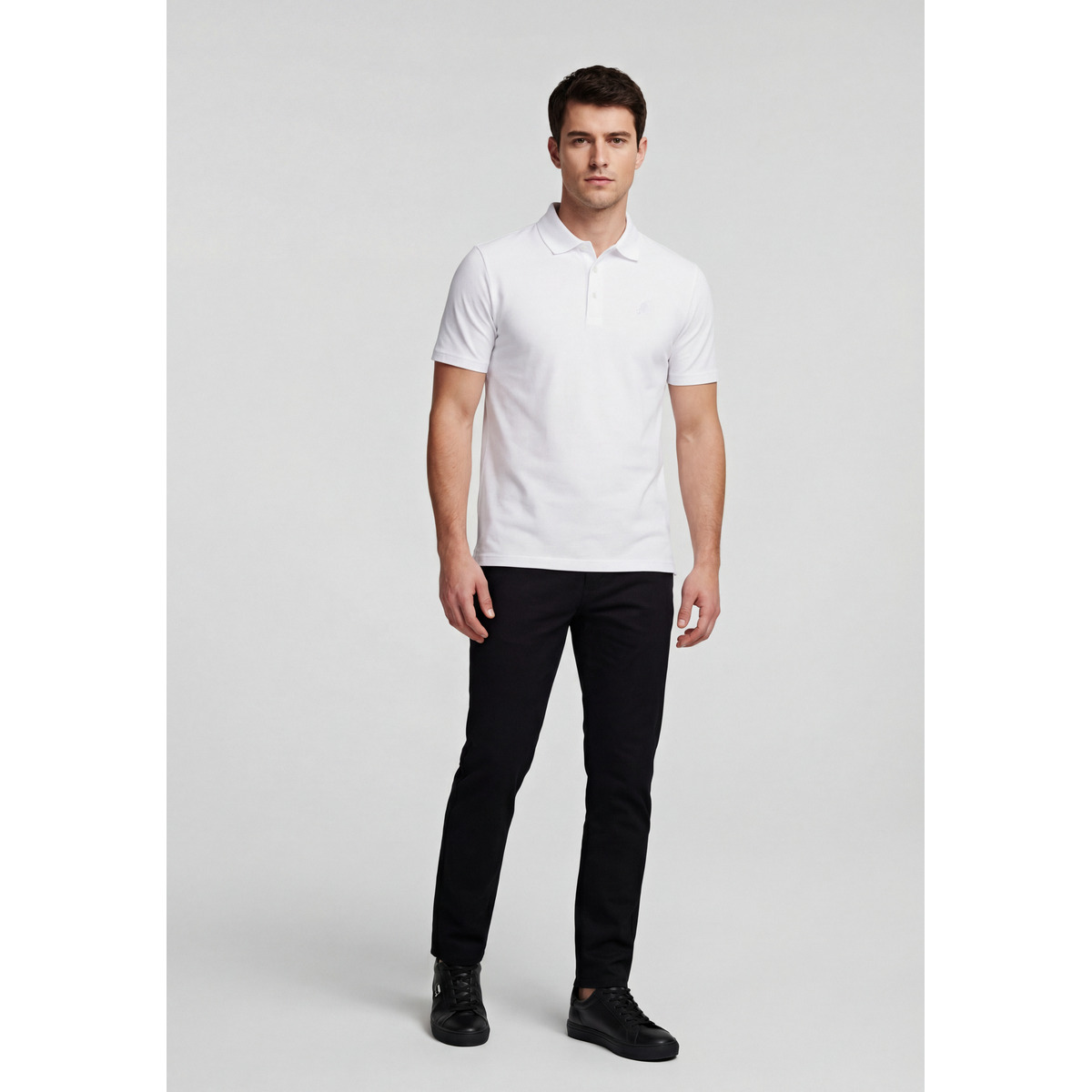 KARL LAGERFELD 745750 Poloshirt weiss