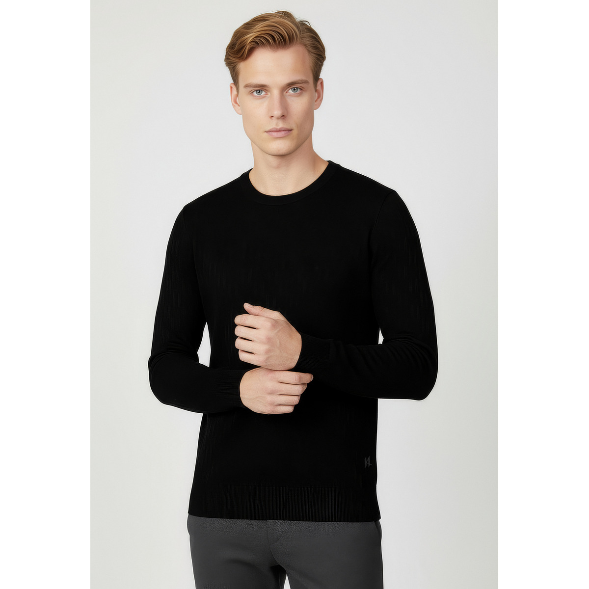 KARL LAGERFELD 655018 Pullover schwarz