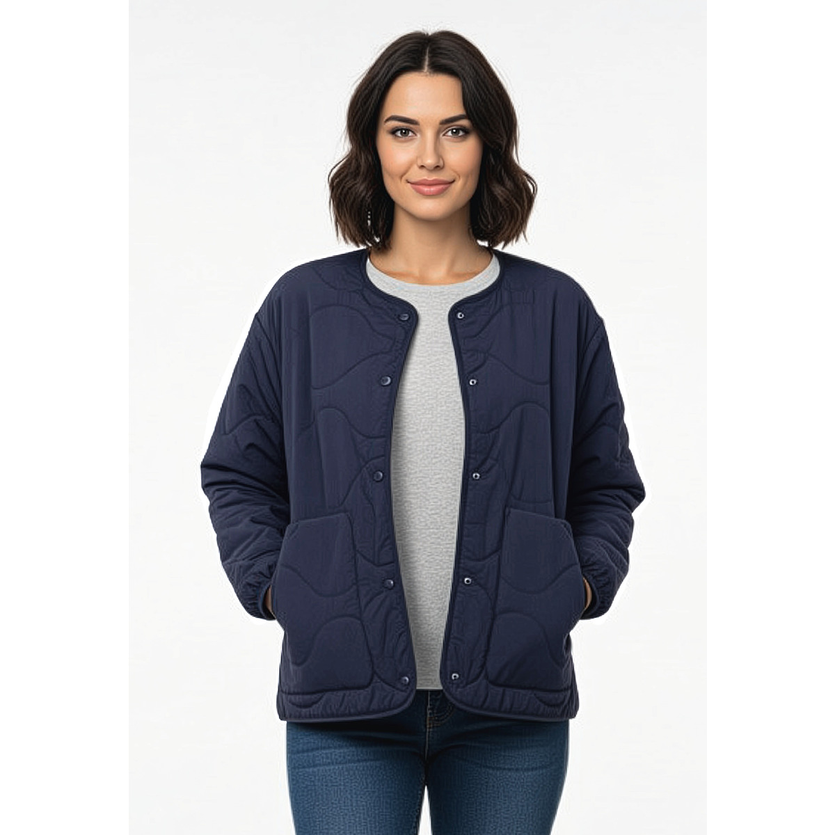 Save the Duck Loop Jacke dunkelblau
