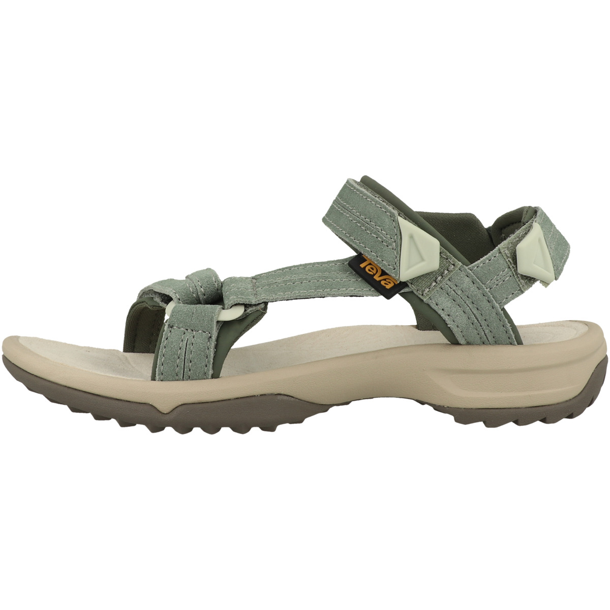 Teva Terra Fi Lite Suede Trekkingsandale hellgruen