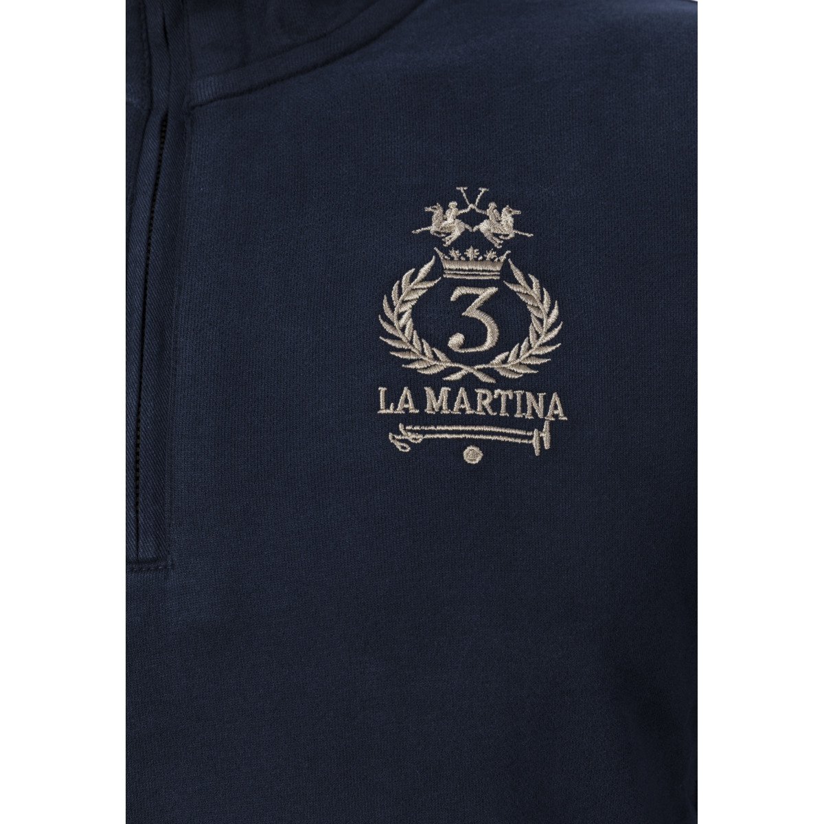 La Martina MBF600 Sweatshirt dunkelblau