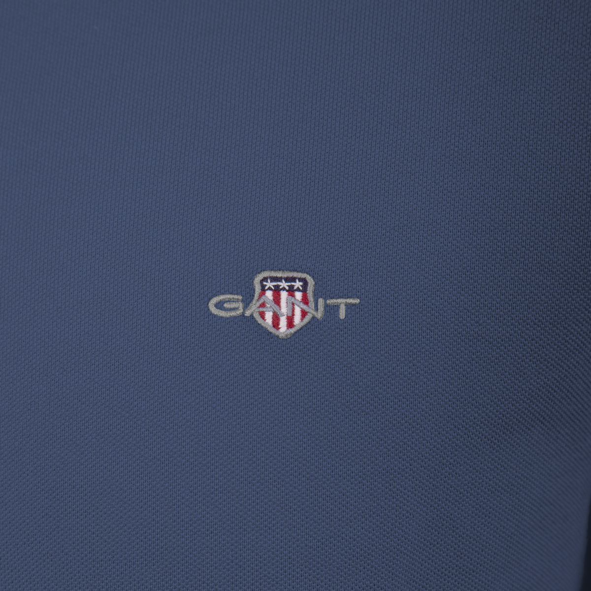 GANT Reg Shield SS Pique Poloshirt blau