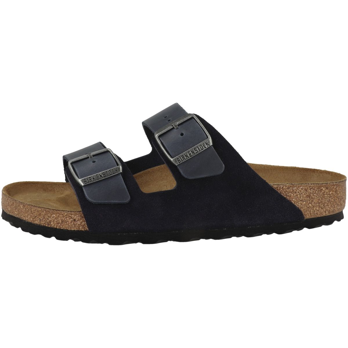 Birkenstock Arizona Leder Mix Sandale normal dunkelblau