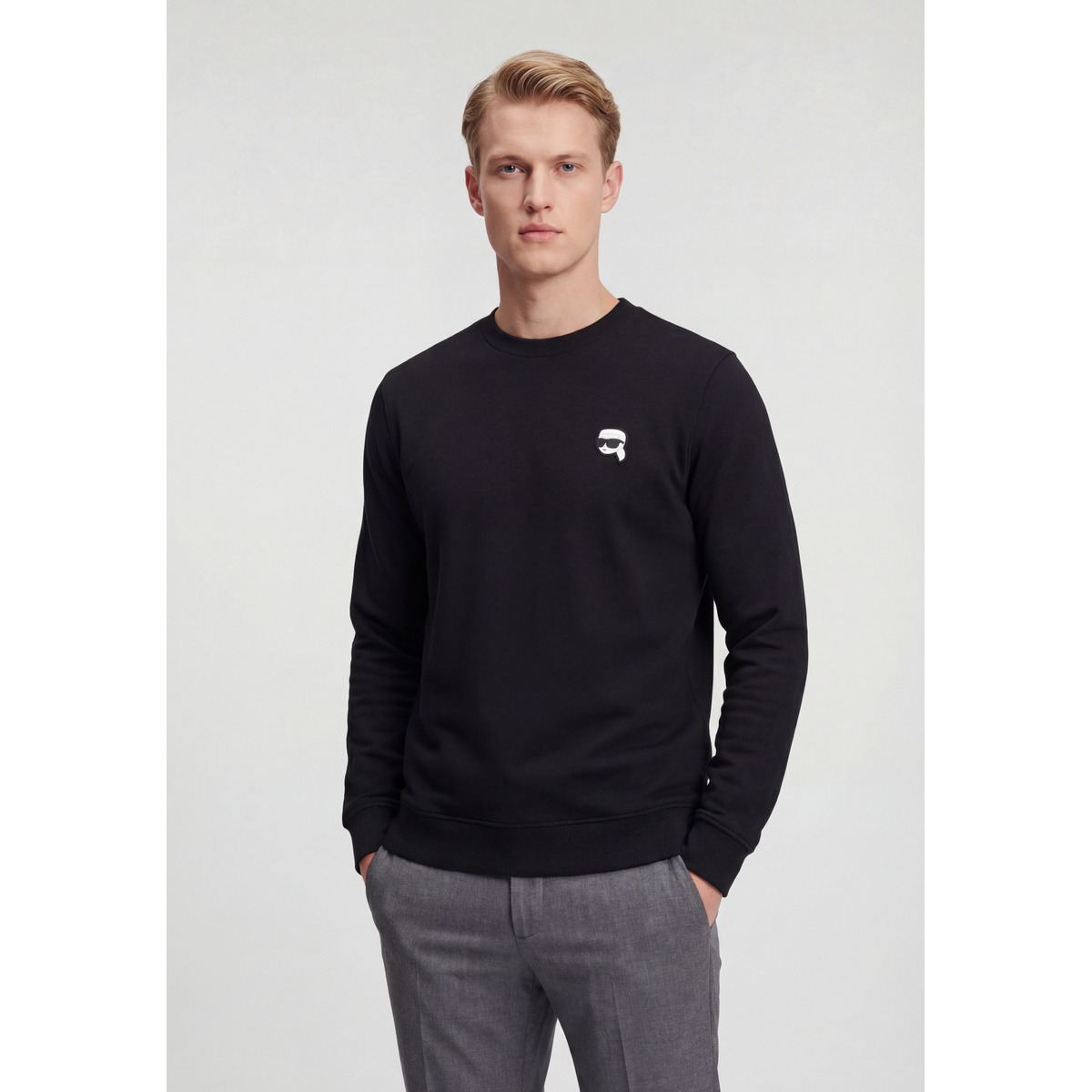 KARL LAGERFELD 705710 Sweatshirt schwarz