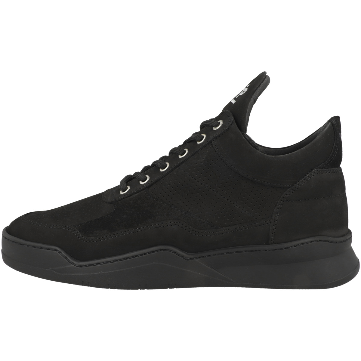 Filling Pieces Low Top Ghost Panel All Sneaker low schwarz
