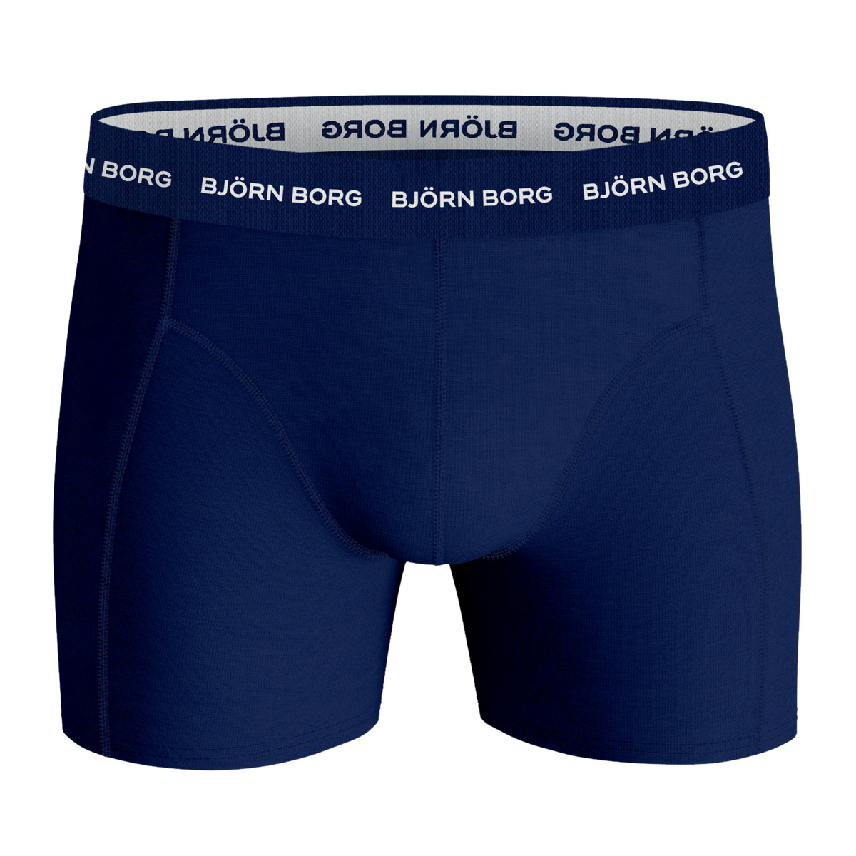 Björn Borg Cotton Stretch Boxer 5er Pack Boxershorts blau