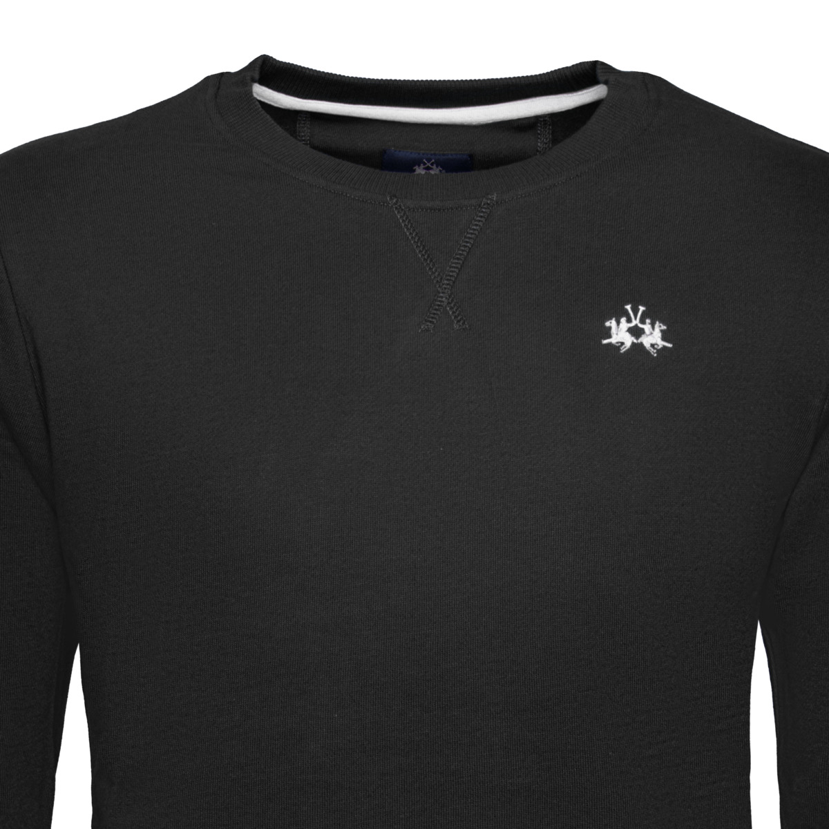 La Martina XMF007 Sweatshirt schwarz