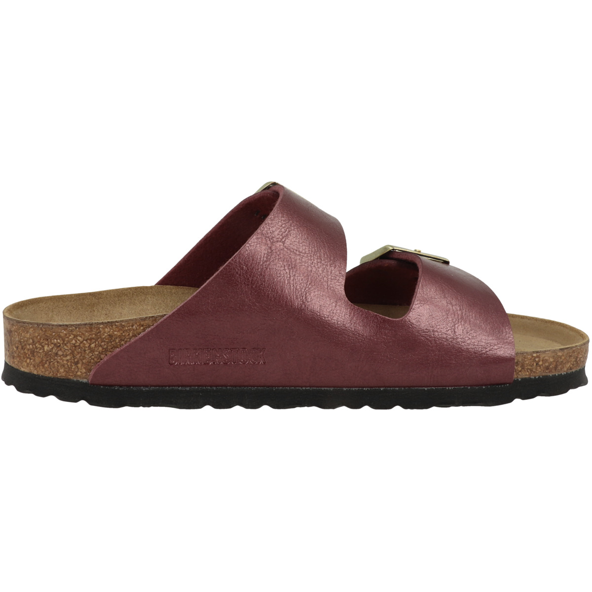 Birkenstock Arizona Birko-Flor Sandale schmal rot