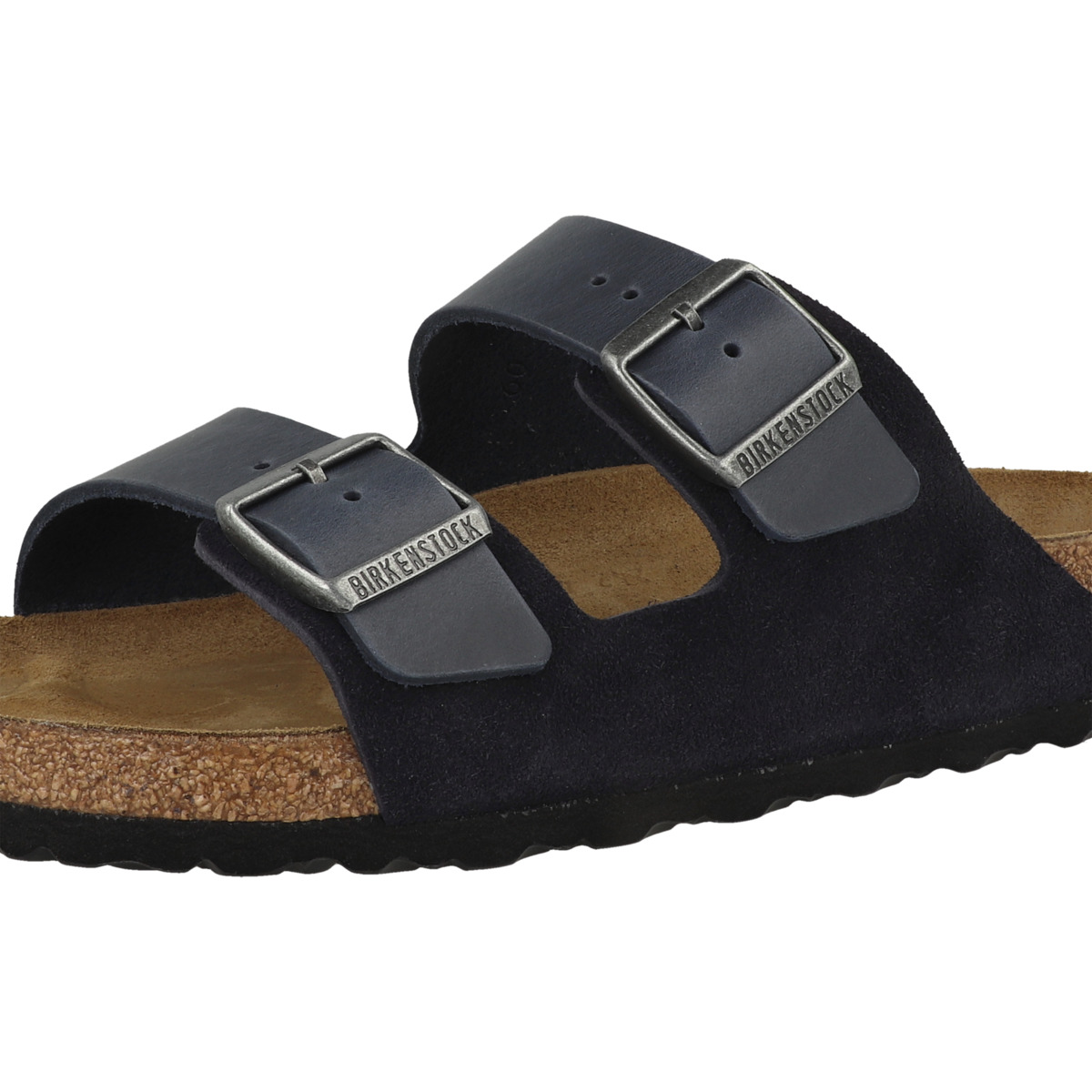 Birkenstock Arizona Leder Mix Sandale normal dunkelblau