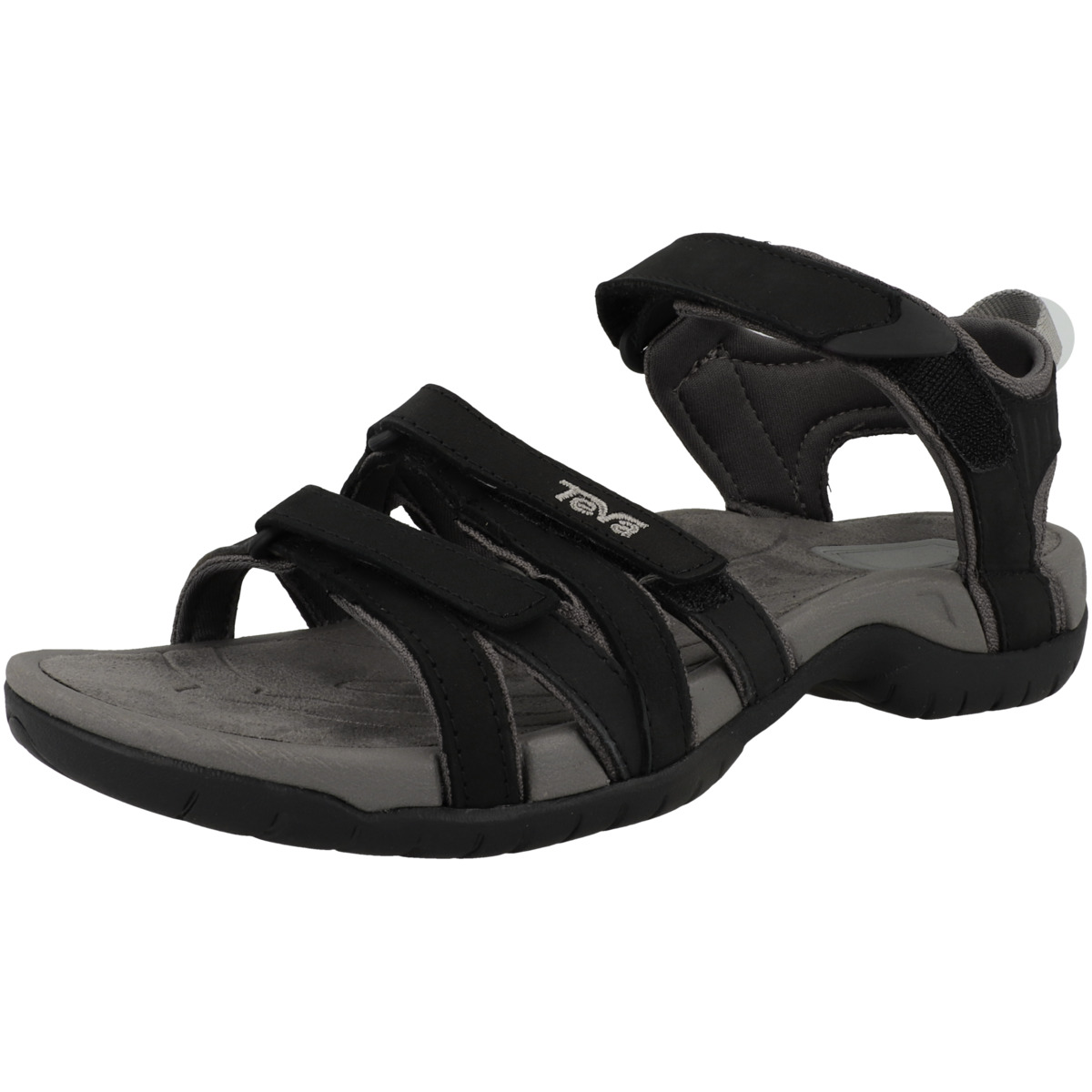 Teva Tirra Leather Trekkingsandale schwarz