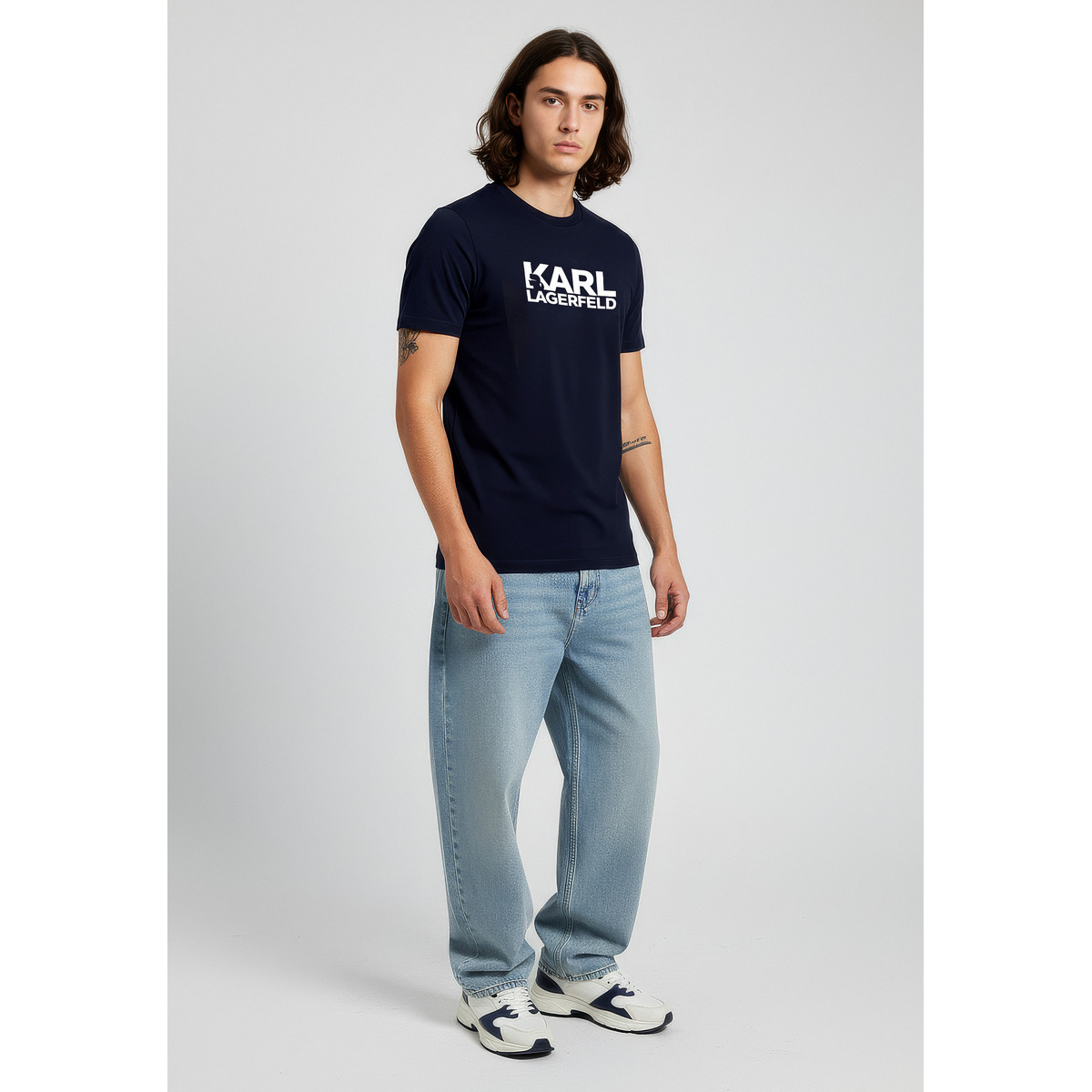 KARL LAGERFELD 755087 T-Shirt dunkelblau