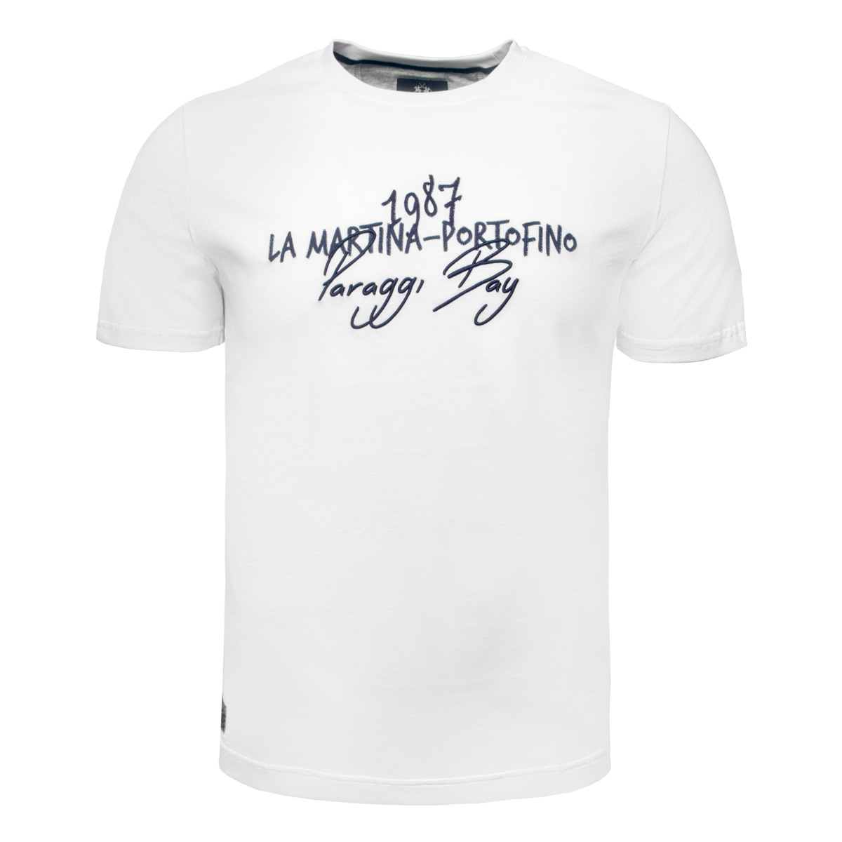 La Martina MAR309 T-Shirt weiss