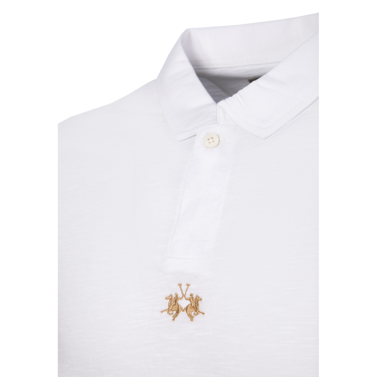 La Martina CCMP05 Poloshirt weiss
