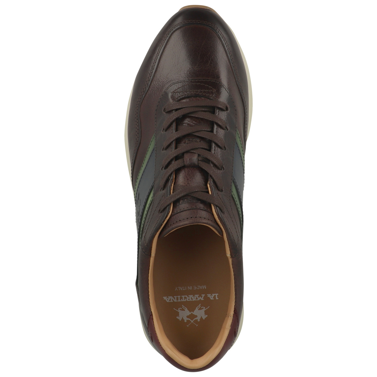 La Martina LFM262 Sneaker low dunkelbraun