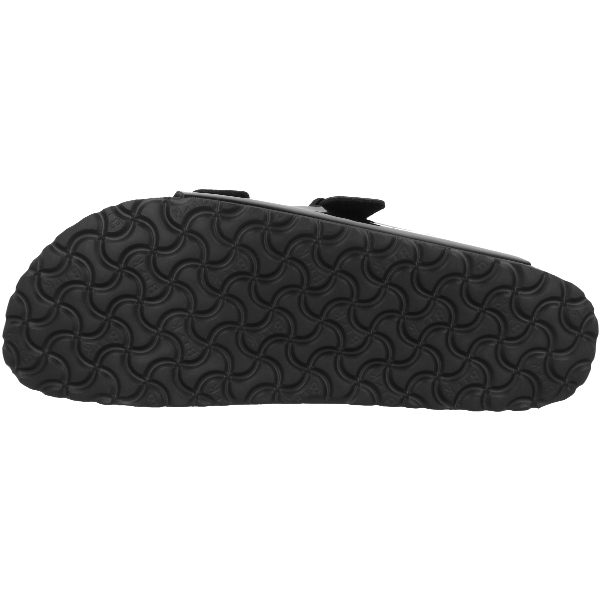 Birkenstock Arizona Birko-Flor Lack Sandale schmal schwarz Birkenstock Arizona Birko-Flor Lack Sandale schmal schwarz