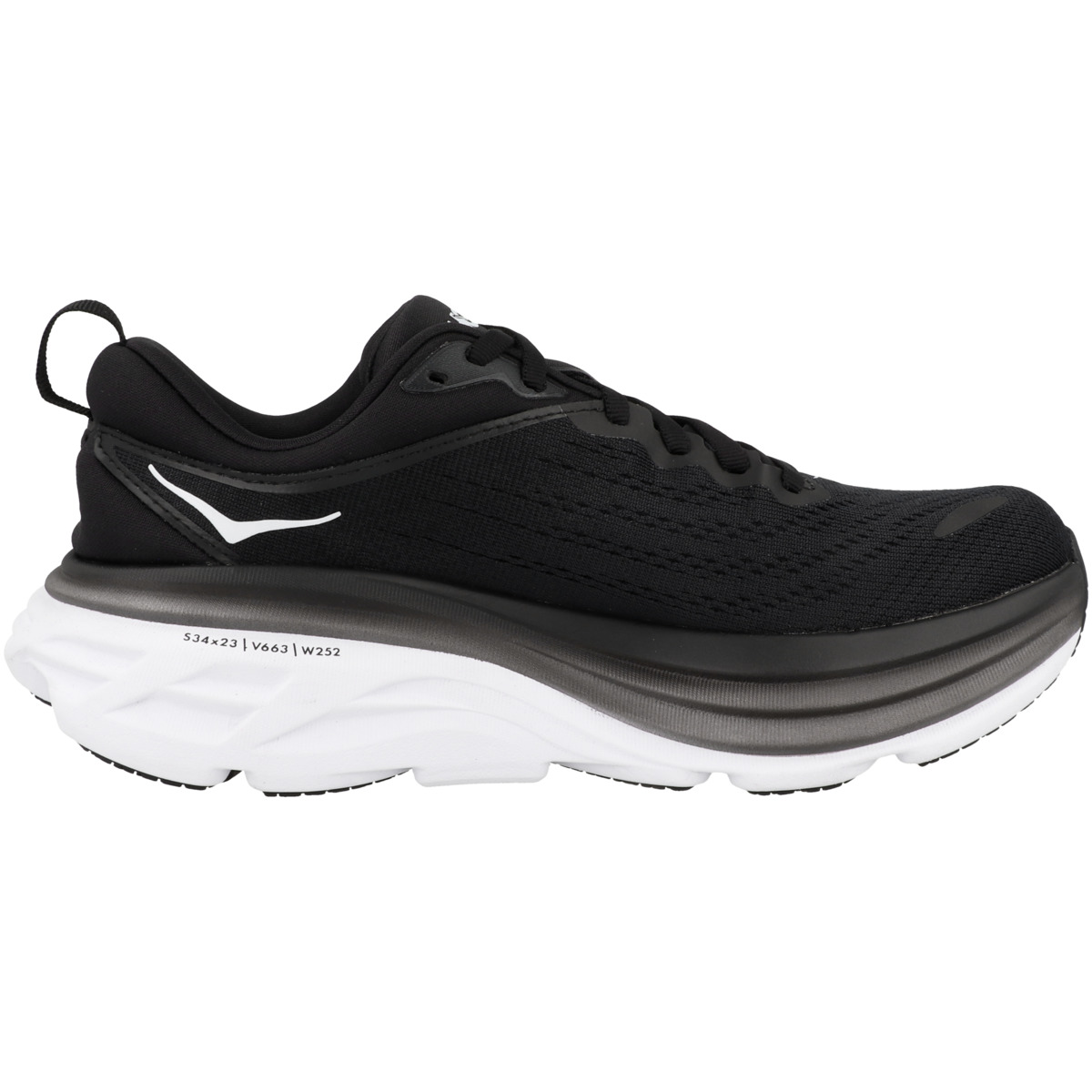 HOKA Bondi 8 Laufschuhe schwarz