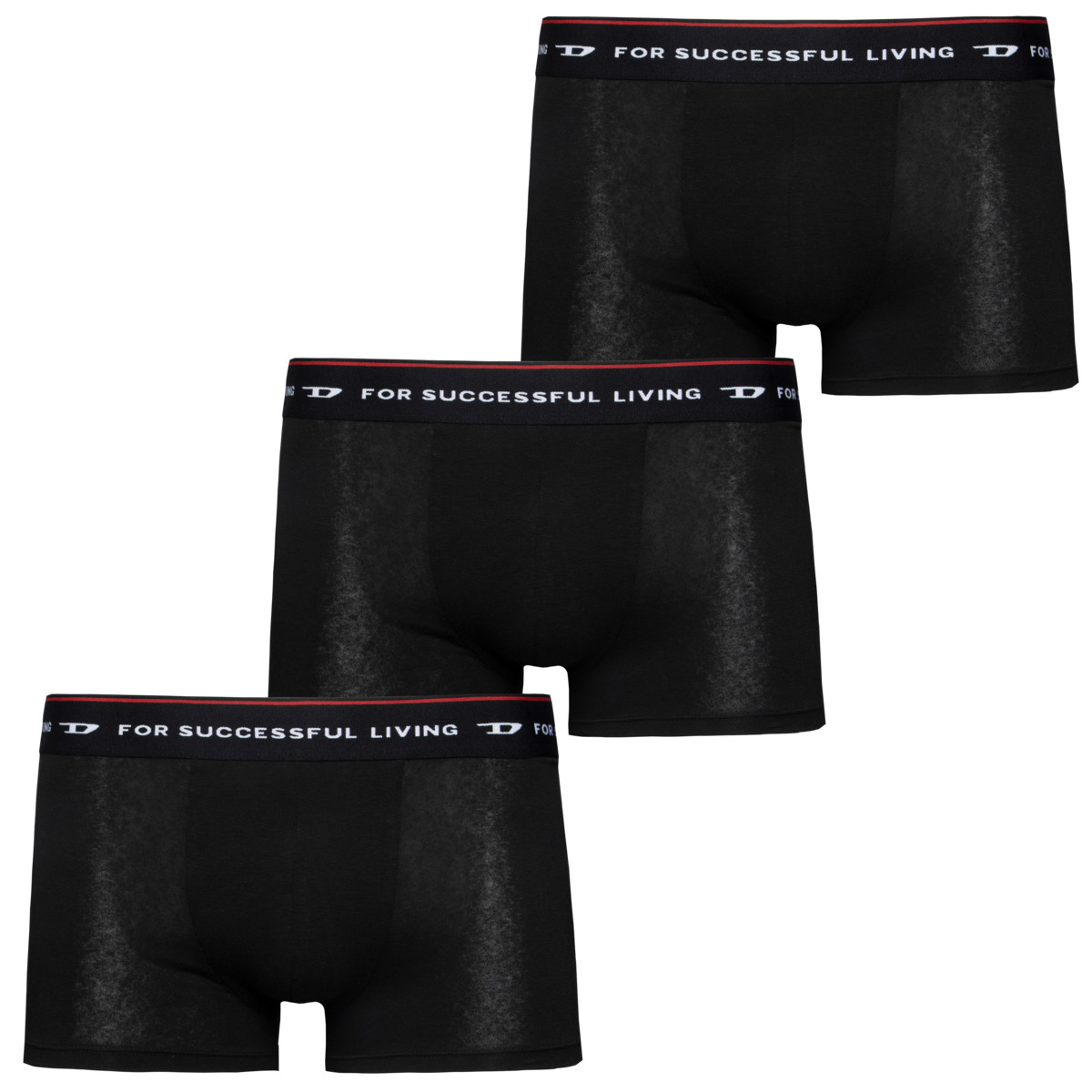 Diesel UMBX-DAMIEN 3er Pack Boxershorts schwarz
