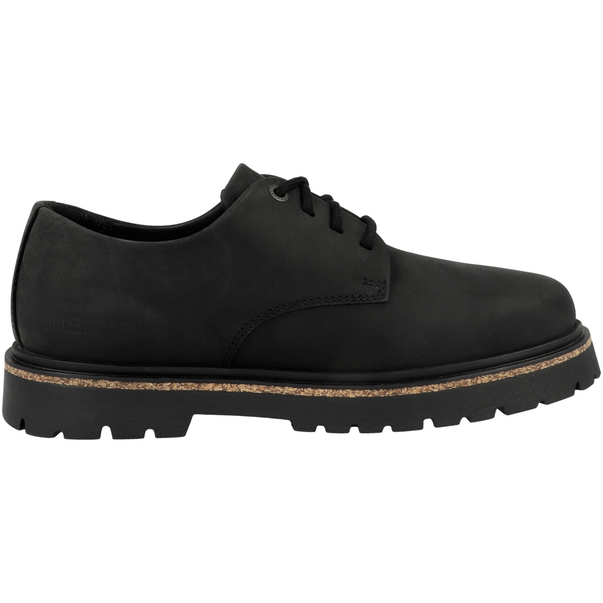 Birkenstock Highwood Lace Low geöltes Leder Schürschuhe schmal schwarz Birkenstock Highwood Lace Low geöltes Leder Schürschuhe schmal schwarz